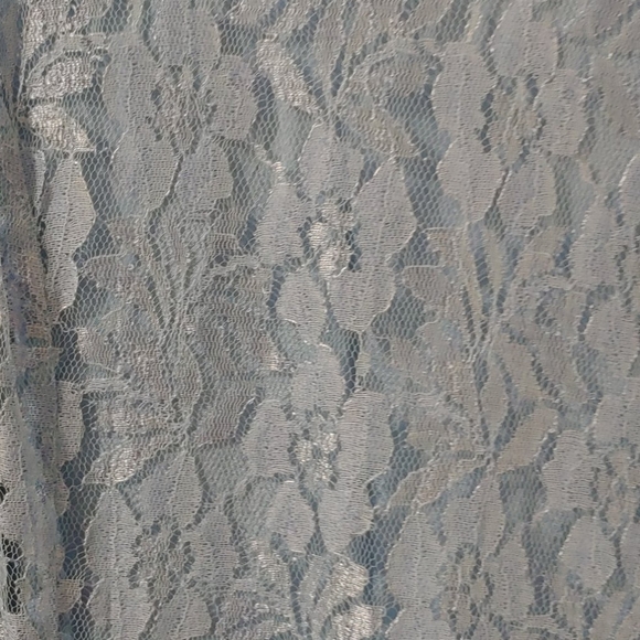 LACE dress Maxi Flare Full Sweep godets NWOT 22W Vtg style SALE - Picture 4 of 6